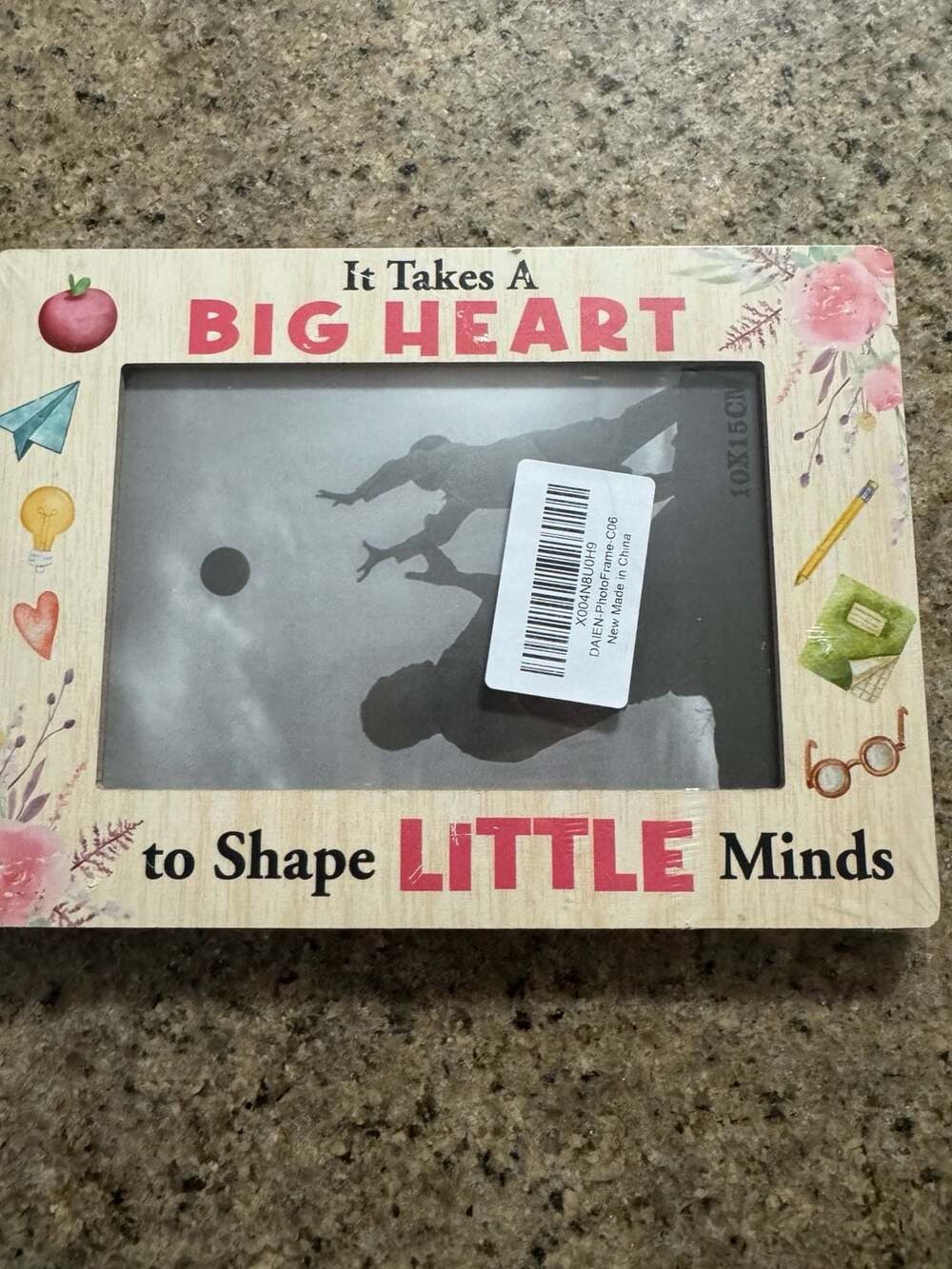 Wooden Photo Frame for Teacher